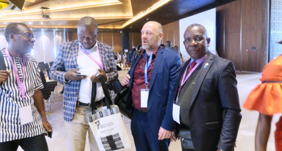 Septième Conférence de la Panafrican Multilateral Initiative on Malaria (MIM) à Radisson Diamniadio Hotel (Dakar II), Sénégal, du 15 au 20 avril 2018
