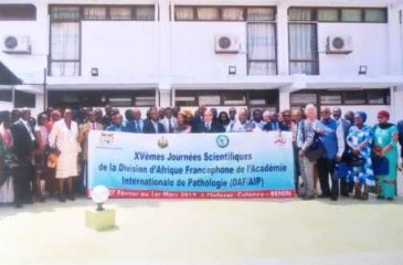 15ème Journées Scientifiques de la division d'Afrique Francophone de l'Académie Internationale de Pathologie (DAF/AIP)