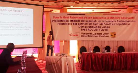 L'Ecole de Santé Publique à l'hôtel Béatrice pour présentation du rapport de EPSS