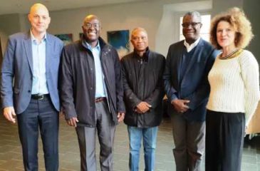 Le Doyen JM Kayembe a rencontré le Prix Nobel de la Paix