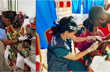 Rapport sur la Mission des Soins Oculaires aux Survivants de la Maladie a Virus Ebola